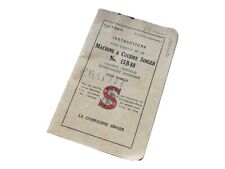 SINGER manuel d'instruction