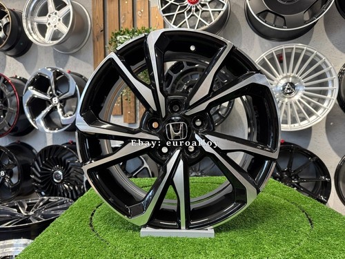 Roues noires poli style - 4x,