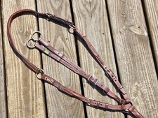 CWD Raised Adjustable Bridge Breastplate w/Running Attachment - Size 1 Pony -NEW