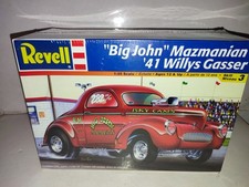 MAQUETTE REVELL  - 1/25 - BIG JOHN MAZMANIAN 1941 WILLYS GASSER - NEUF SCELLE