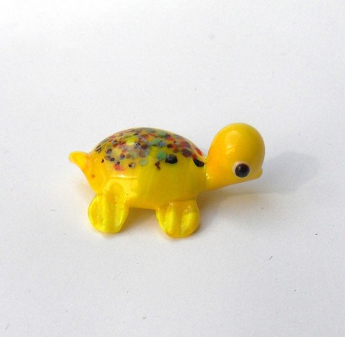 Fève verre tortue