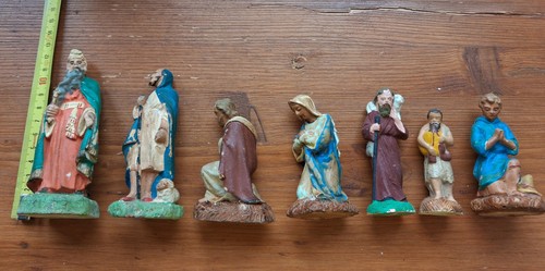 Lot santons de - lot, crèche
