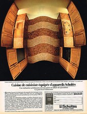ADVERTISEMENT ADVERTISING 035 1981 KITCHEN EQUIPPED Scholtès appliances electromena