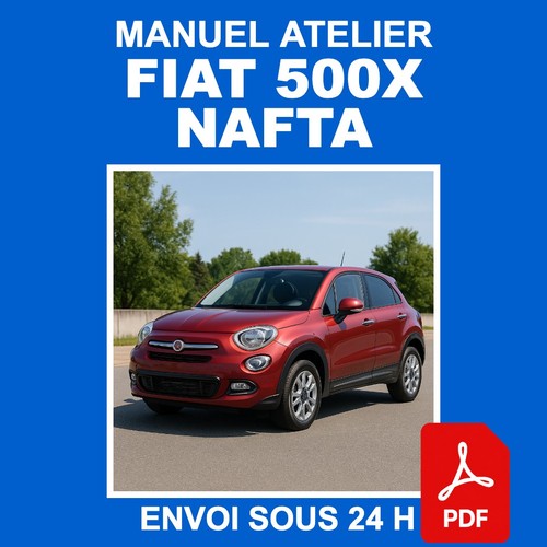 Manuel atelier fiat 500x nafta - manuel,
