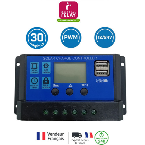 Régulateur charge de - de,