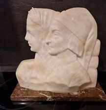 SCULPTURE ANCIENNE ALBATRE M 