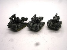 3 Imperial Guard Bombard - Lot 2 - 1994 - Metal - Epic 40,000 - GW
