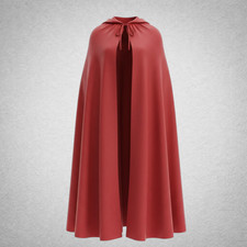 Cape Médiévale Rouge Clair