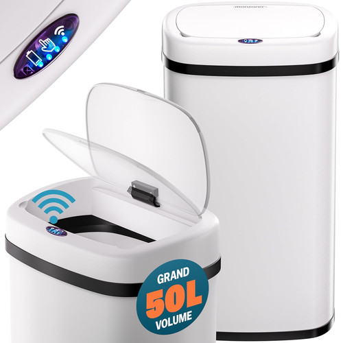 Poubelle automatique 50l - poubelle,