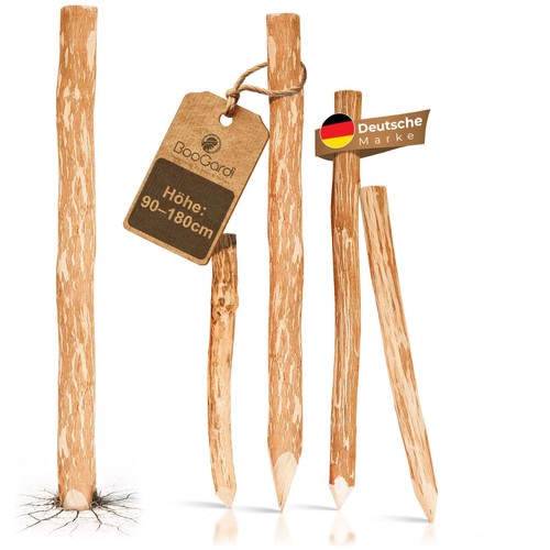Post clôture bois noisette - post,