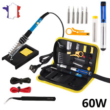 Kit Complet Fer à Souder 60W – Soudure Précise + Housse + 5 Pannes + Accessoire