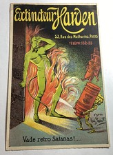 Postcard - Société Française des Extincteurs Harden