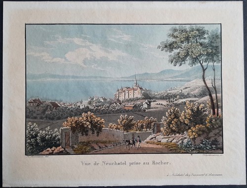 Vue neuchatel prise - vue, de