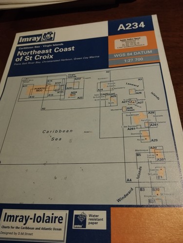 Carte marine imray a234 - carte,