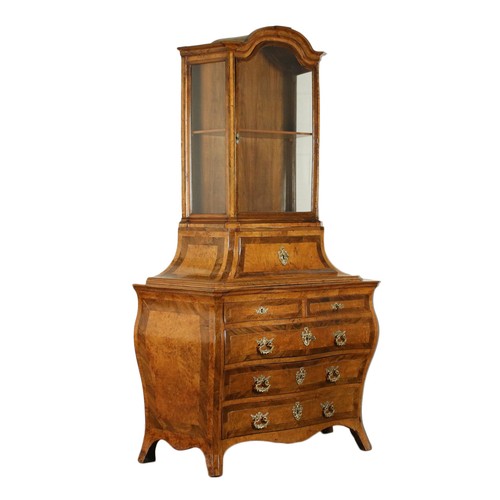 Commode rococo erable noyer - rococo,