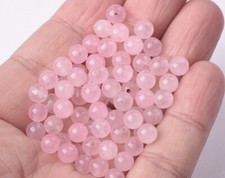 Quartz Rose - 20 Perles -