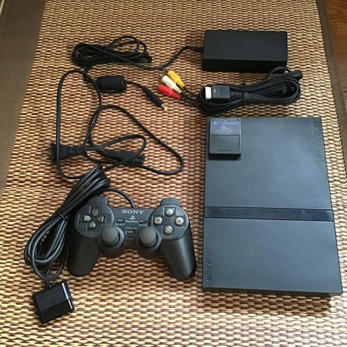 Ps2 slim console system noir - slim,