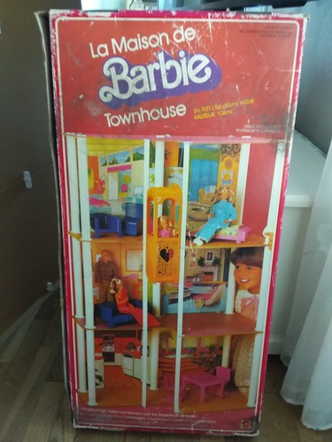 Maison barbie etages - maison,