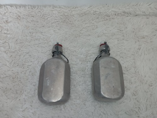 Paire gourdes aluminium - paire,
