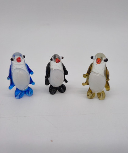 Lot miniature penguins - of, 3