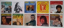 Lot de 10  disques vinyles EUROVISION 1974