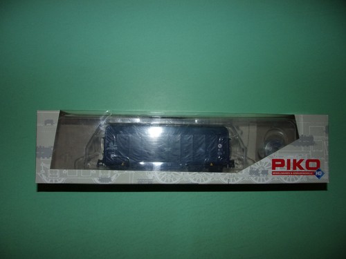Piko wagon bâché court - court, bleu