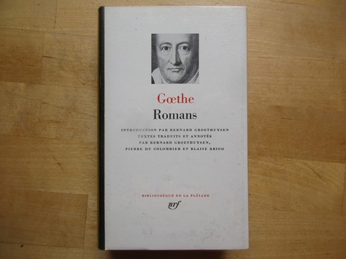 Pleiade goethe romans 1984 - la,
