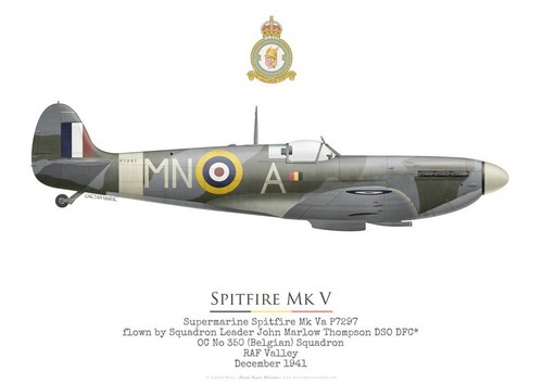 Print spitfire l john - print, v,