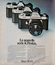 1975 ASAHI PENTAX K SERIES SLR PRESS AD PENTAX