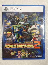EARTH DEFENSE FORCE WORLD BROTHERS 2 PS5 ASIAN NEW (GAME IN ENGLISH)