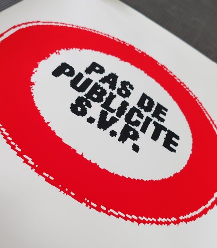 Sérigraphie mardi noir - sérigraphie,