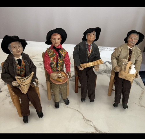 Lot santons anciens - de,