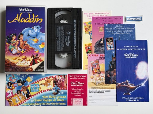 Aladdin cassette vhs fr - -,
