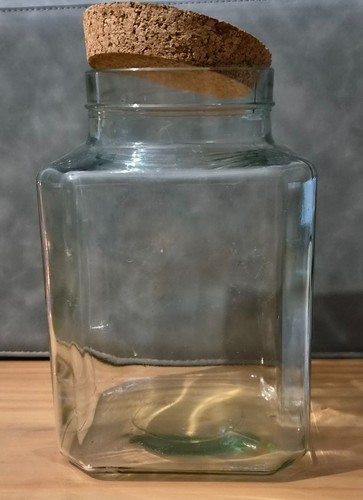 Grand bocal verre vintage - grand,
