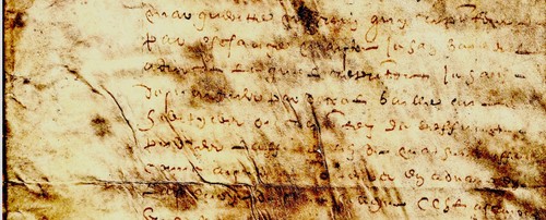 1630 parchemin déclaration - parchemin,