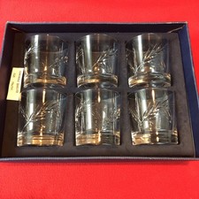 6 VERRES à WHISKY CRISTAL
