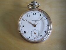 Montre de poche Chronomètre LIP en argent 800 MP11