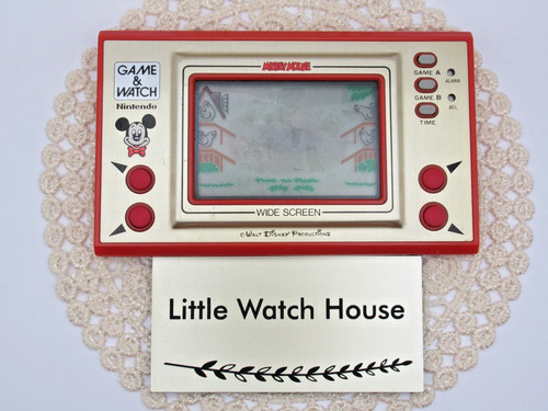 Nintendo game watch - game,
