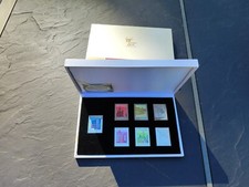 CHINA BOX SET WORLD EXPO SHANGHAI 2010 SOUVENIR PINS SHAPE STAMP STAMPS MIB