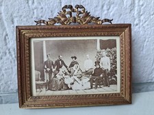 Très Beau Vieux Cadre Photo