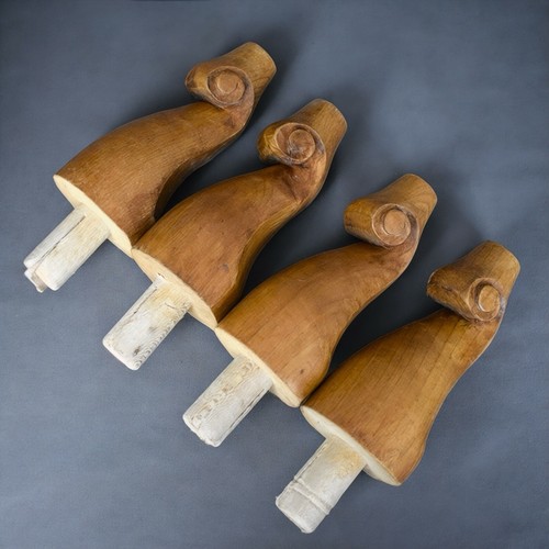 Ancien pied lit - ancien, bois