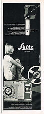 ADVERTISING ADVERTISING 104 1963 LEITZ 8MM CINOVID projector
