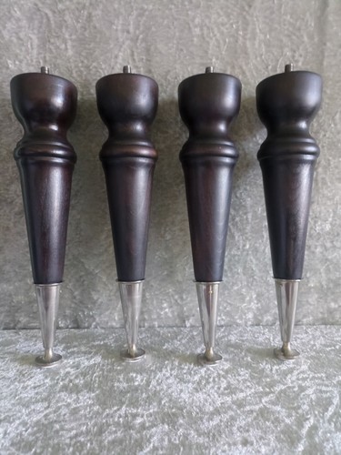 Lot pieds bois meuble - en,