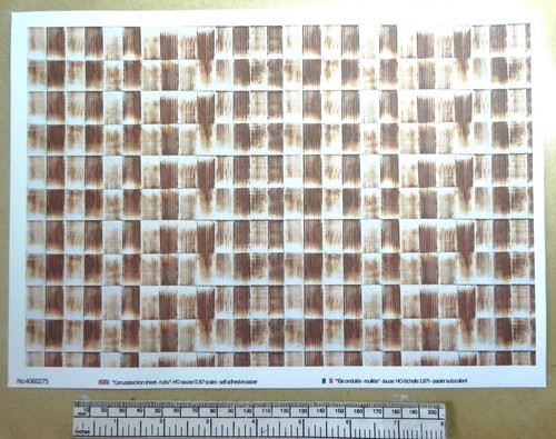 Papier autocollant tôle - papier,