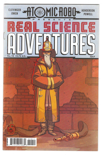 Red comics atomic robo - comics,