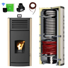 Granulés / Chaudière à Pellets 12 Kw Beige Avec Hygiene-Pufferspeicher Chauffage