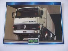 CARTE FICHE CAMION TRACTEUR