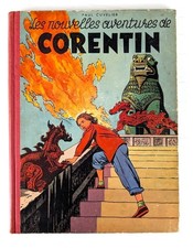 Les nouvelles aventures de Corentin E.O. toilé Lombard 1952 P. CUVELIER
