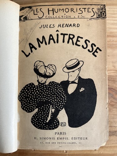 1896 jules renard la - jules, "la