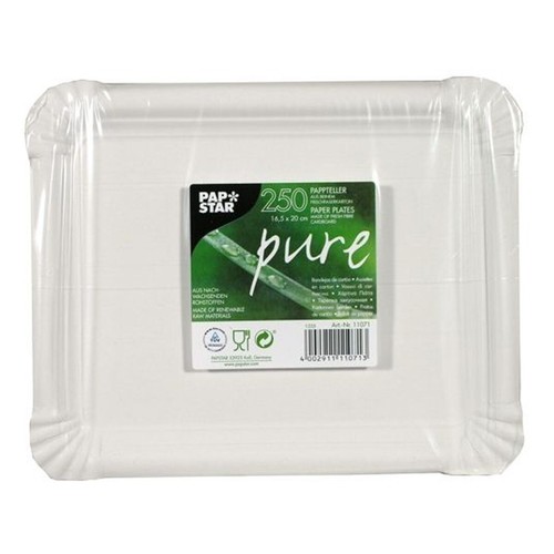 Papstar assiettes carton - assiettes,
